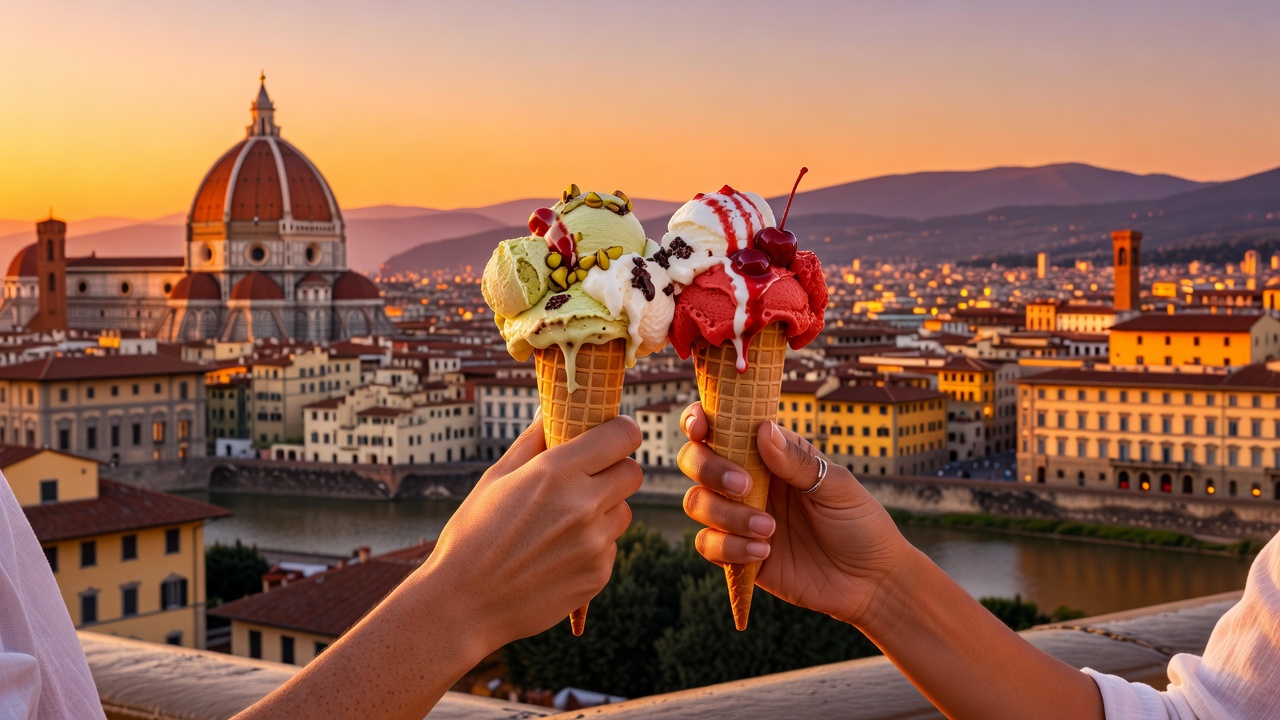 Assaggia la vera Firenze con noi - gelateria firenze
